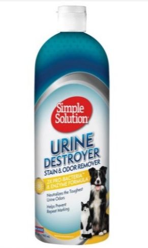 1 LT DESTRUCTOR DE ORINA URINE DESTROYER OLORES REPELENTE MANNA PRO SIMPLE SOLUTION