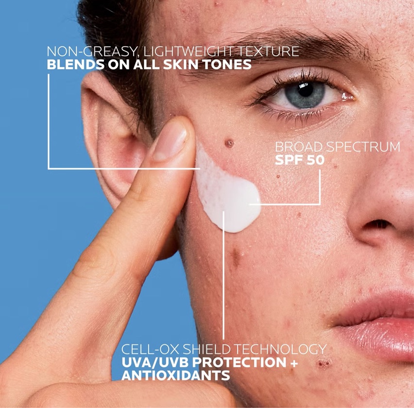 La Roche Posay Anthelios UV Clear Daily Invisible Sunscreen 50 ml