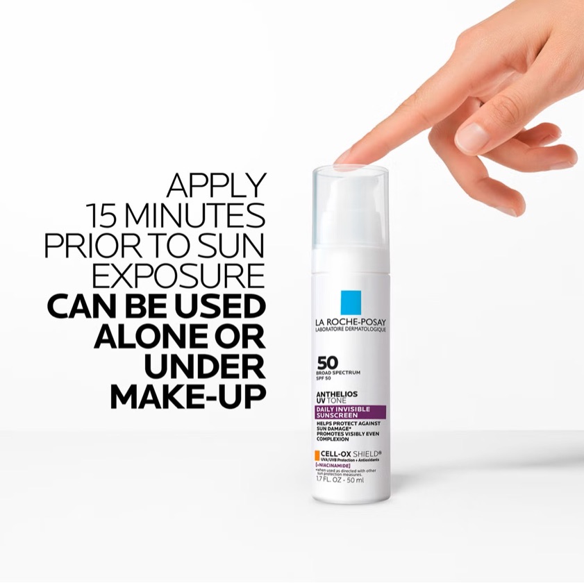 La Roche Posay Anthelios UV Tone Daily Invisible Sunscreen 50 ml