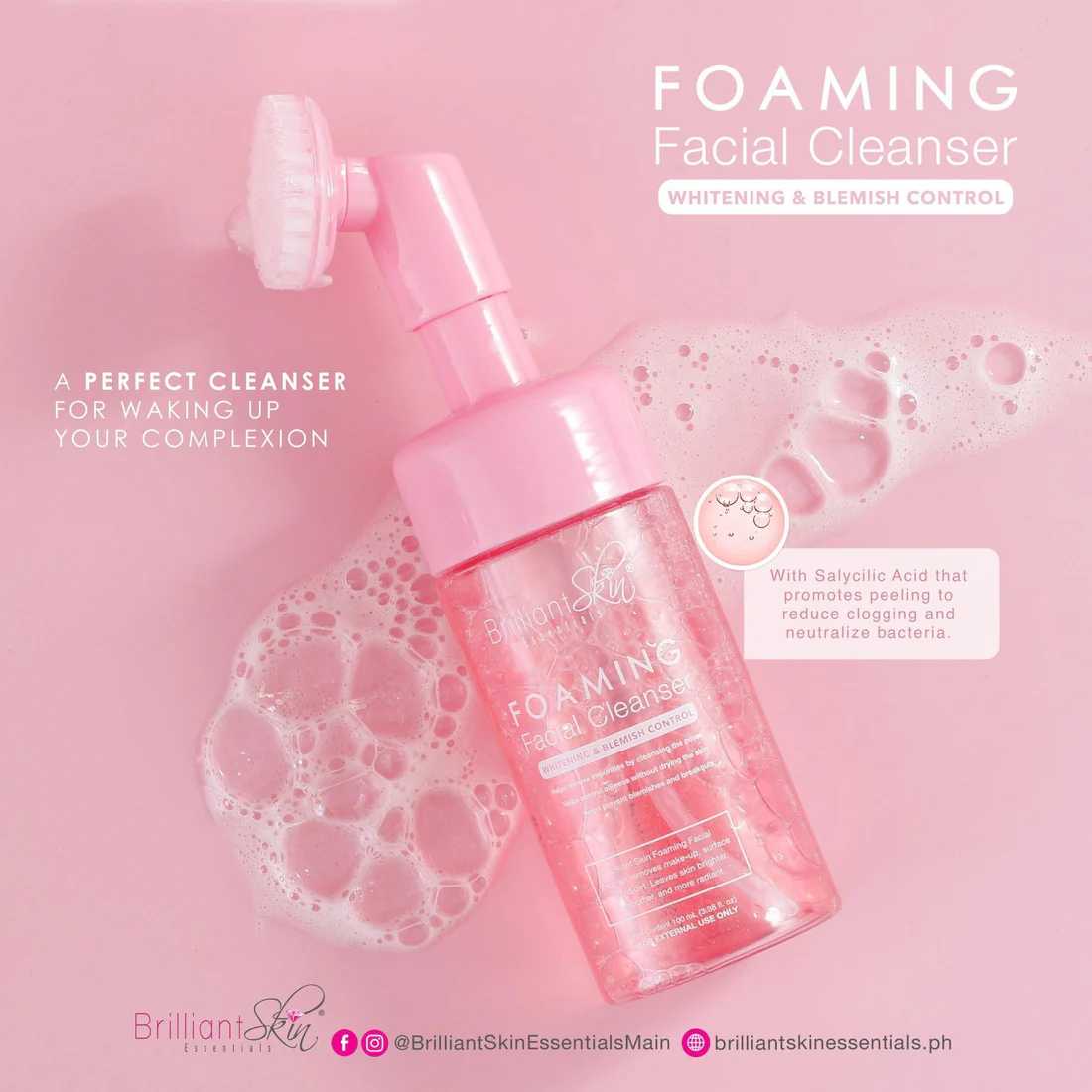 BRILLIANT SKIN ESSENTIALS Foaming Facial Cleanser