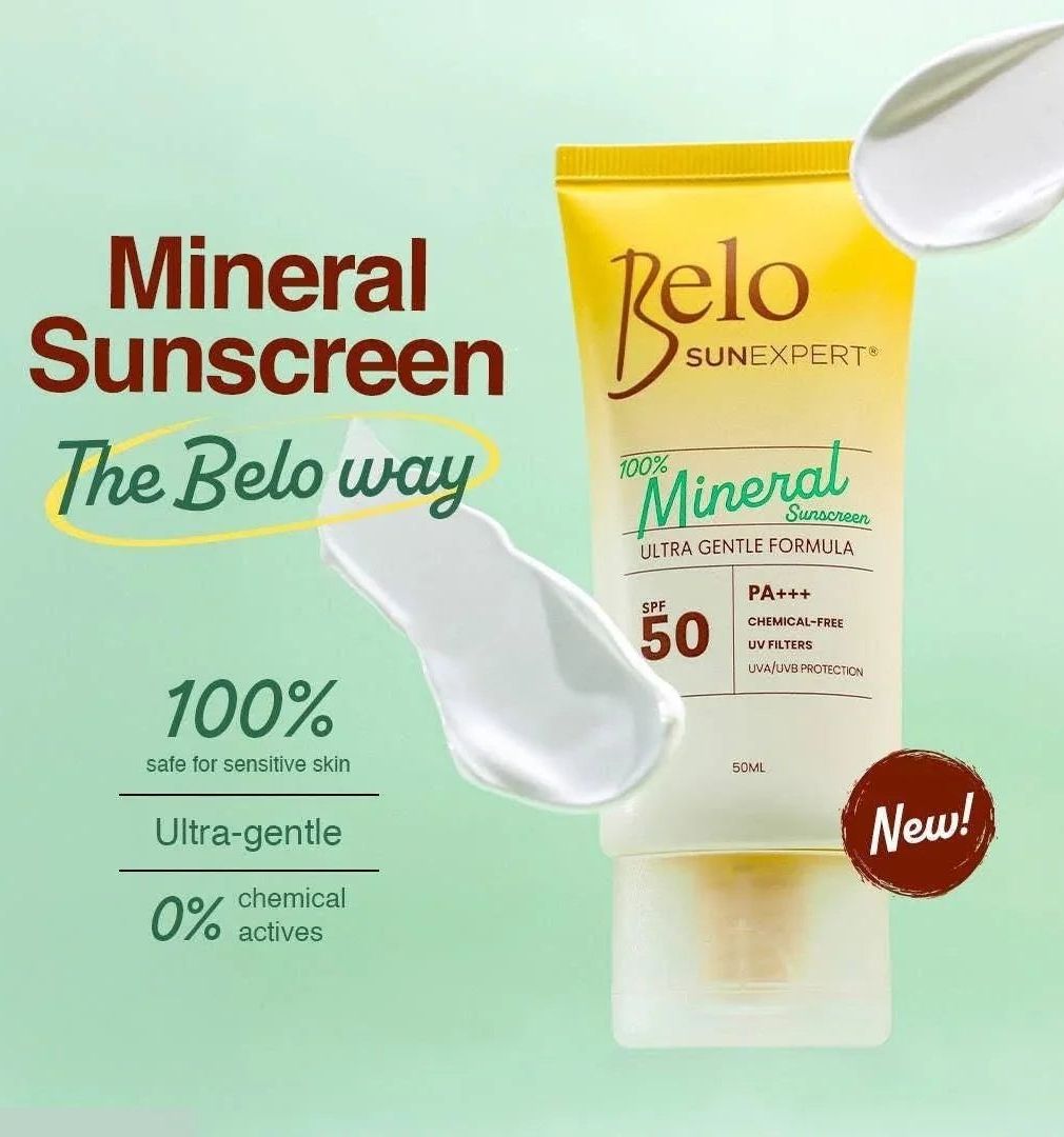 Belo SunExpert Mineral Ultra Gentle Sunscreen SPF50 PA+++ 50ml