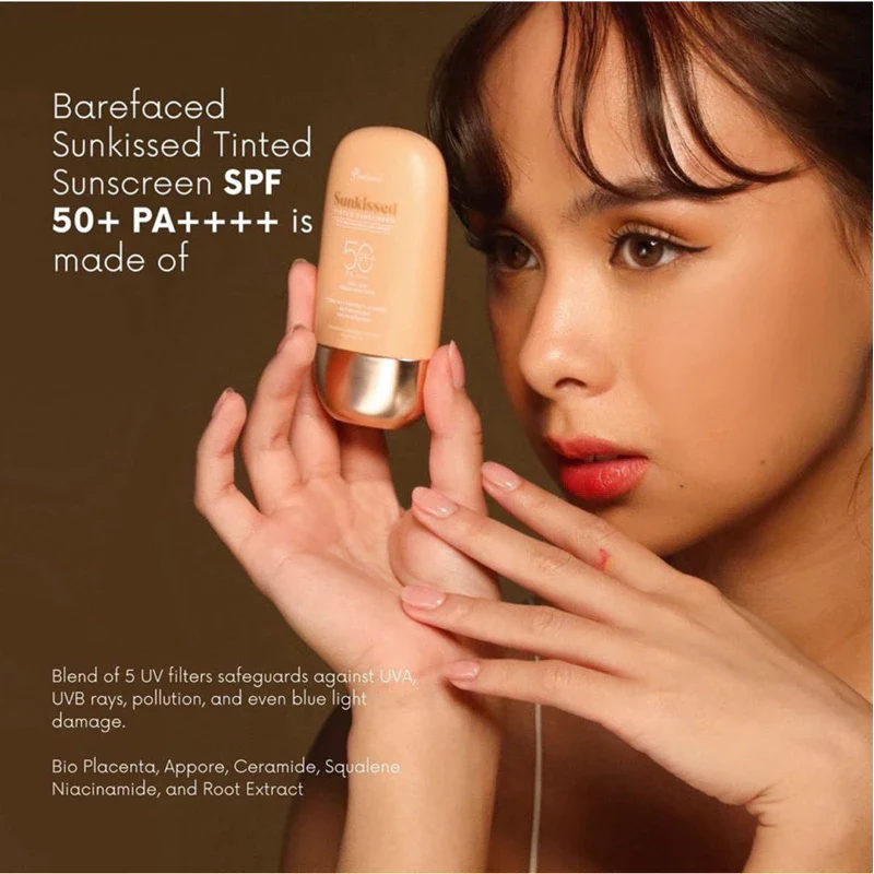 Barefaced Sunkissed Light Tinted Sunscreen SPF 50 PA ++++ 50g