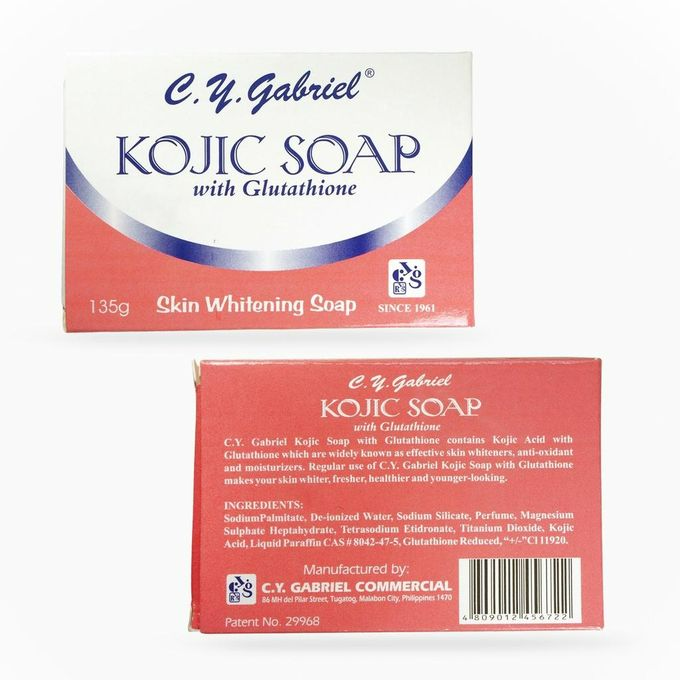 CY Gabriel Kojic with Glutathione Skin Lightening & Brightening Soap 135g