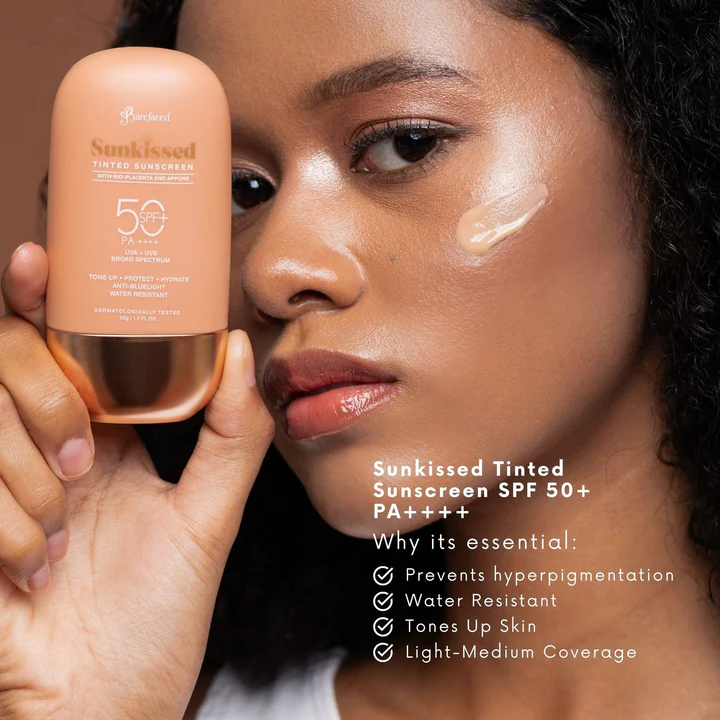 Barefaced Sunkissed Light Tinted Sunscreen SPF 50 PA ++++ 50g