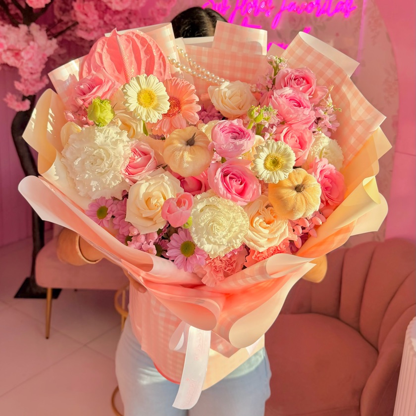 A Pumpkin Magic Bouquet