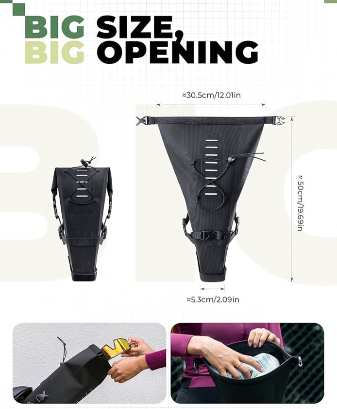 Extra Large Saddle Bag