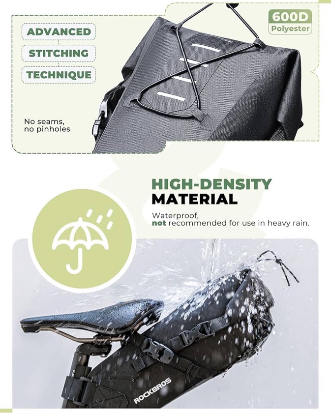 Extra Large Saddle Bag