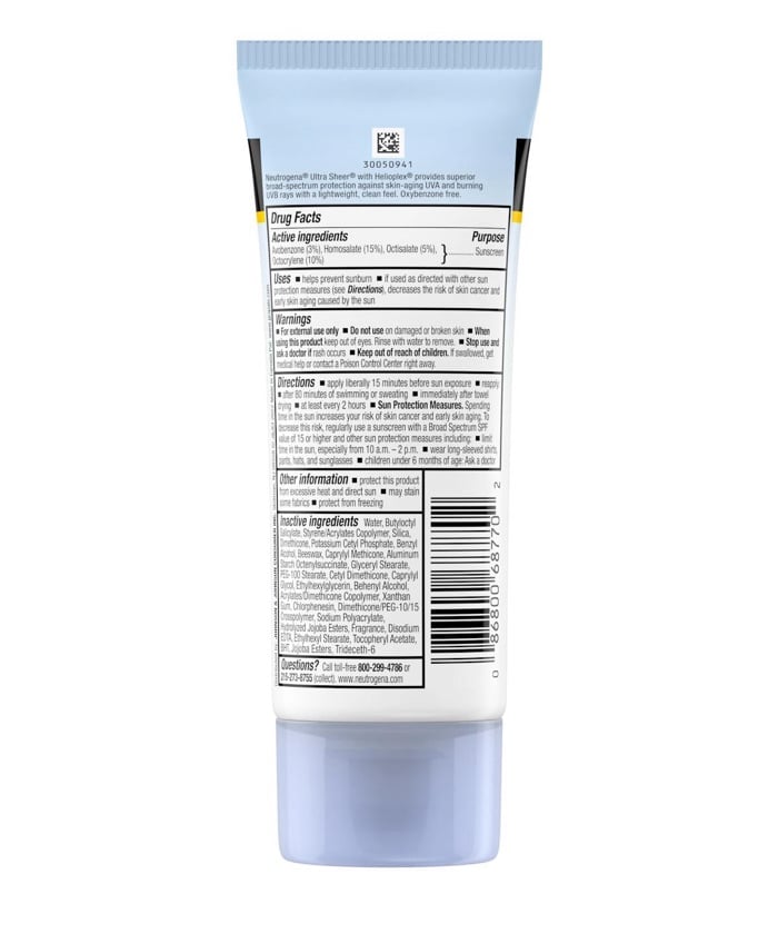 Neutrogena Sunscreen SPF 70