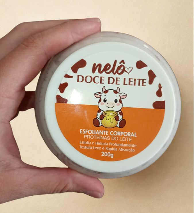 Kit Nelô Doce de Leite - Hidratante, Sabonete e Esfoliante Corporal