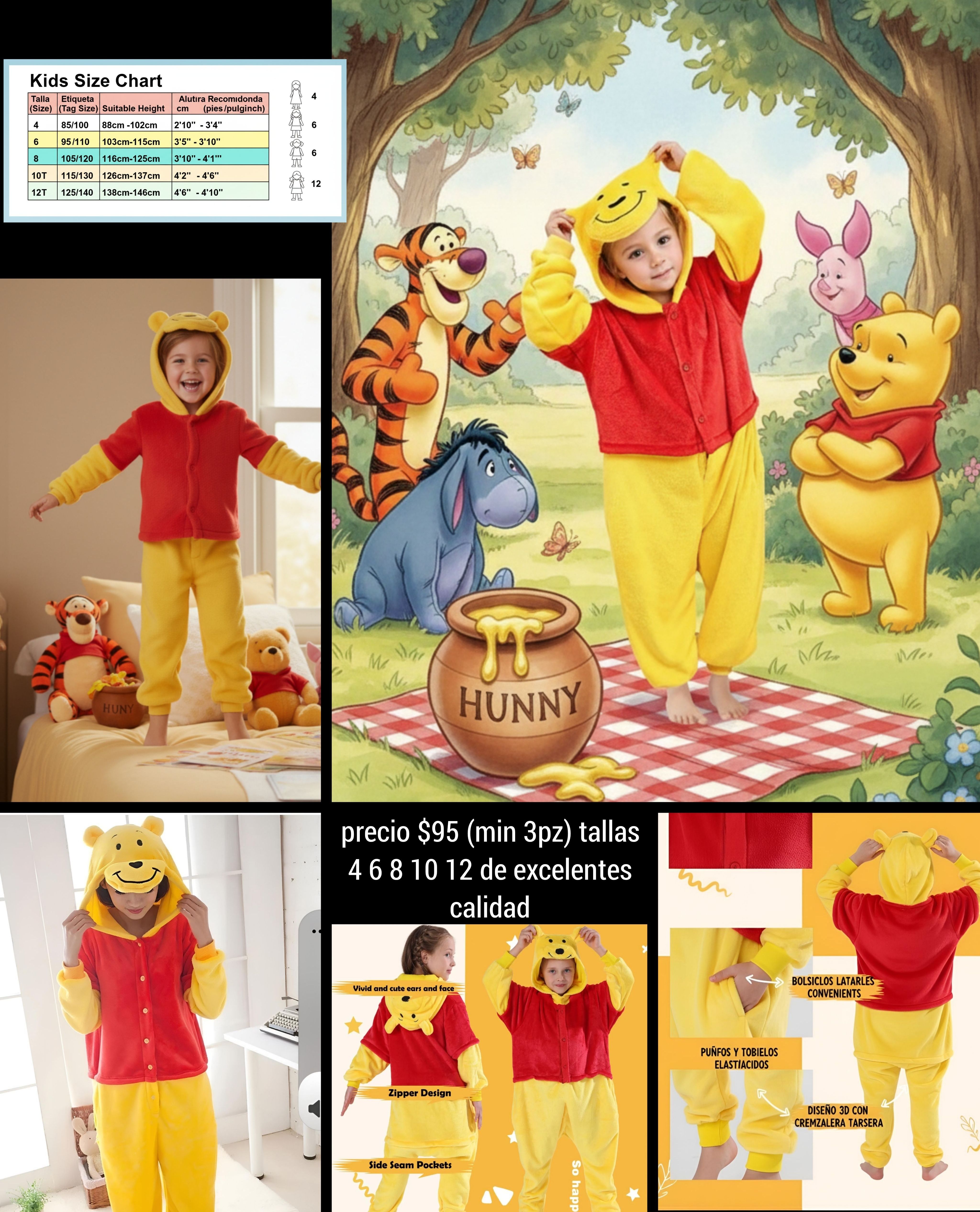 Pijama wini the poo