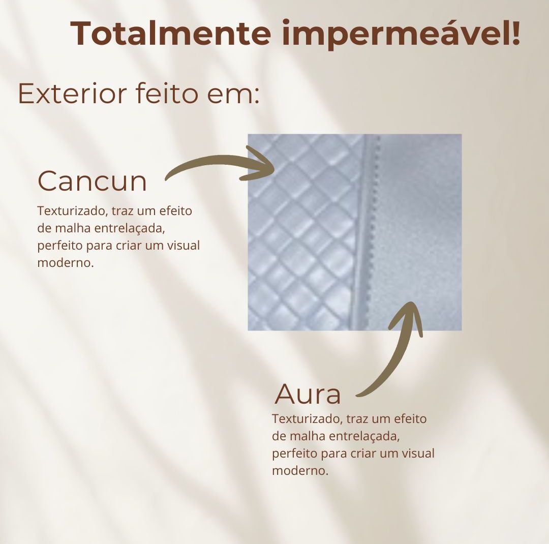 Necessaire Celeste Trapézio M - Conjunto Celeste