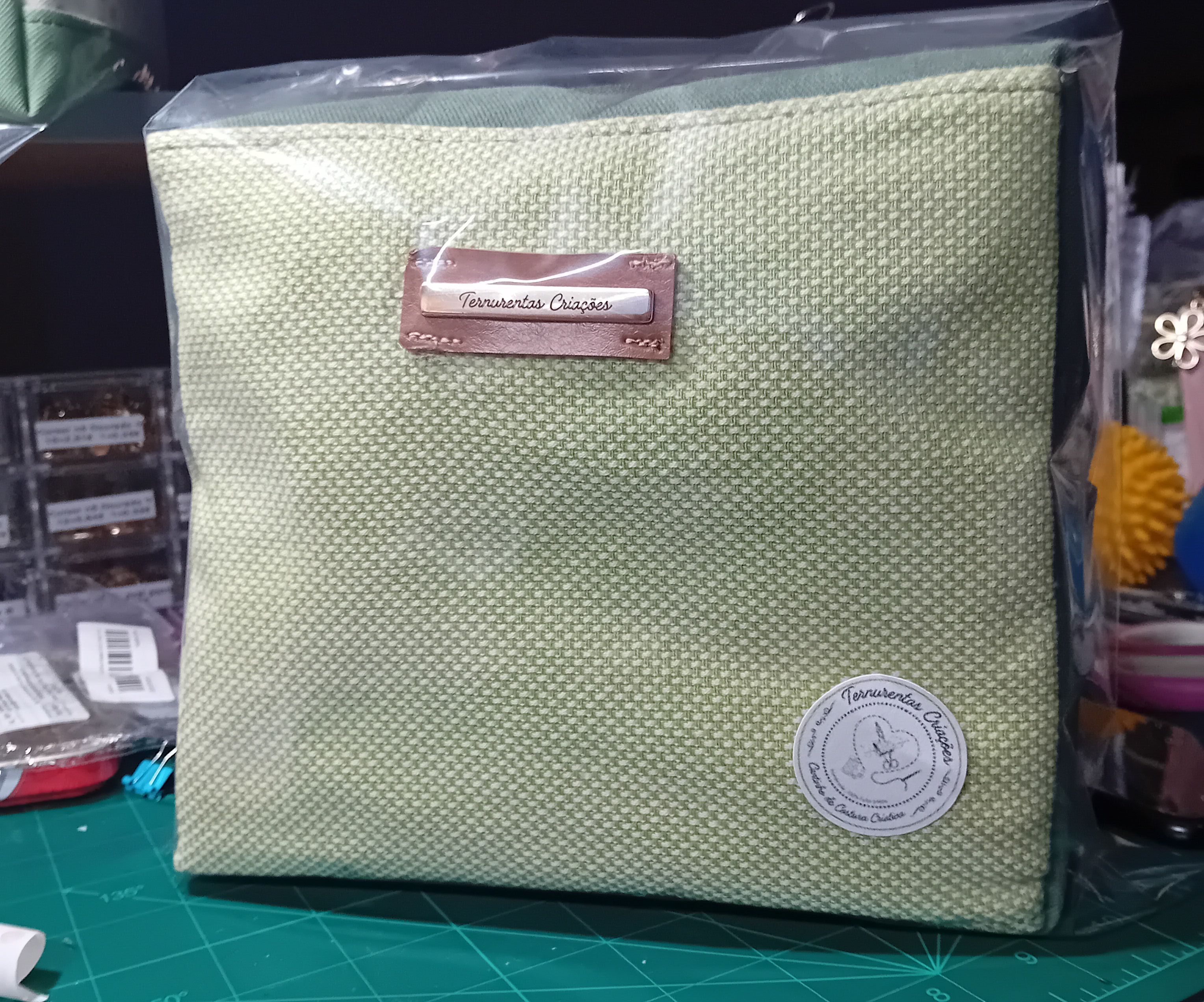 Necessaire Menta Lona 1