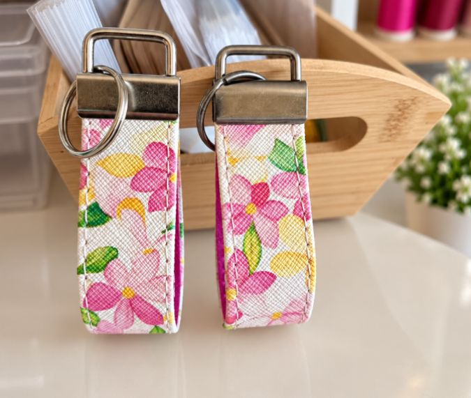 Porta Chaves *Pink Floral_01