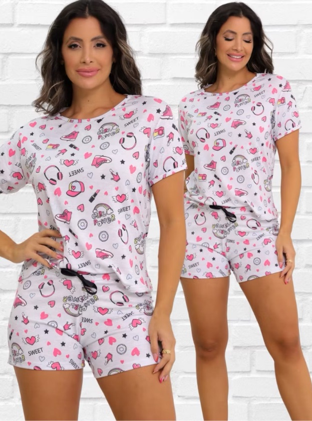 Pijama Cinza Radical