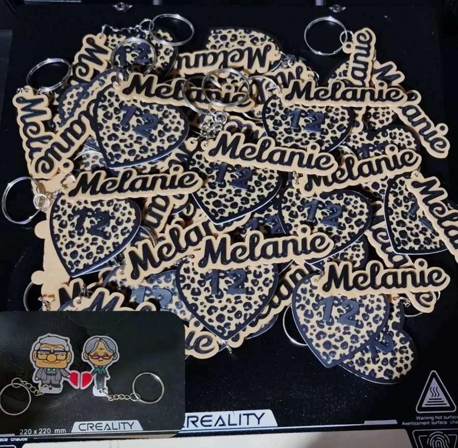 Llaveros personalizados MAYORISTA 30u