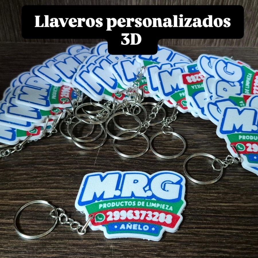 Llaveros personalizados MAYORISTA 30u