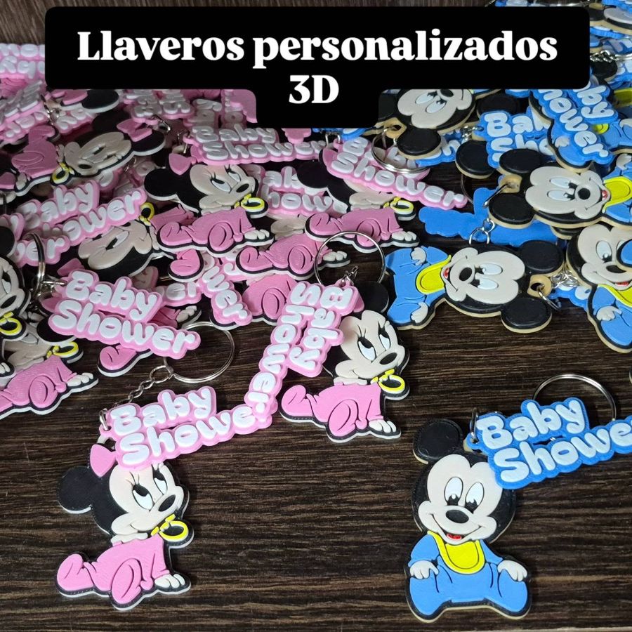 Llaveros personalizados MAYORISTA 30u