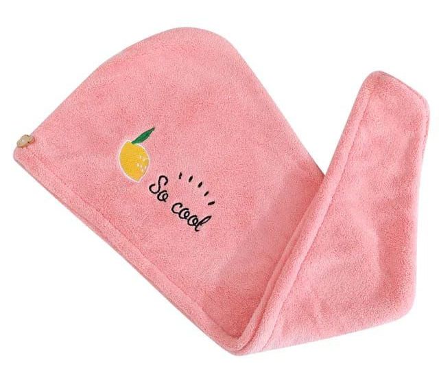 Toalla tipo turbante