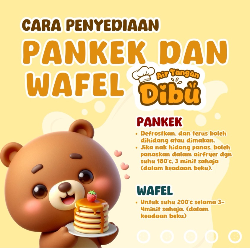 12m+ DIBU (FROZEN) Mini Pancake Mango Vanilla