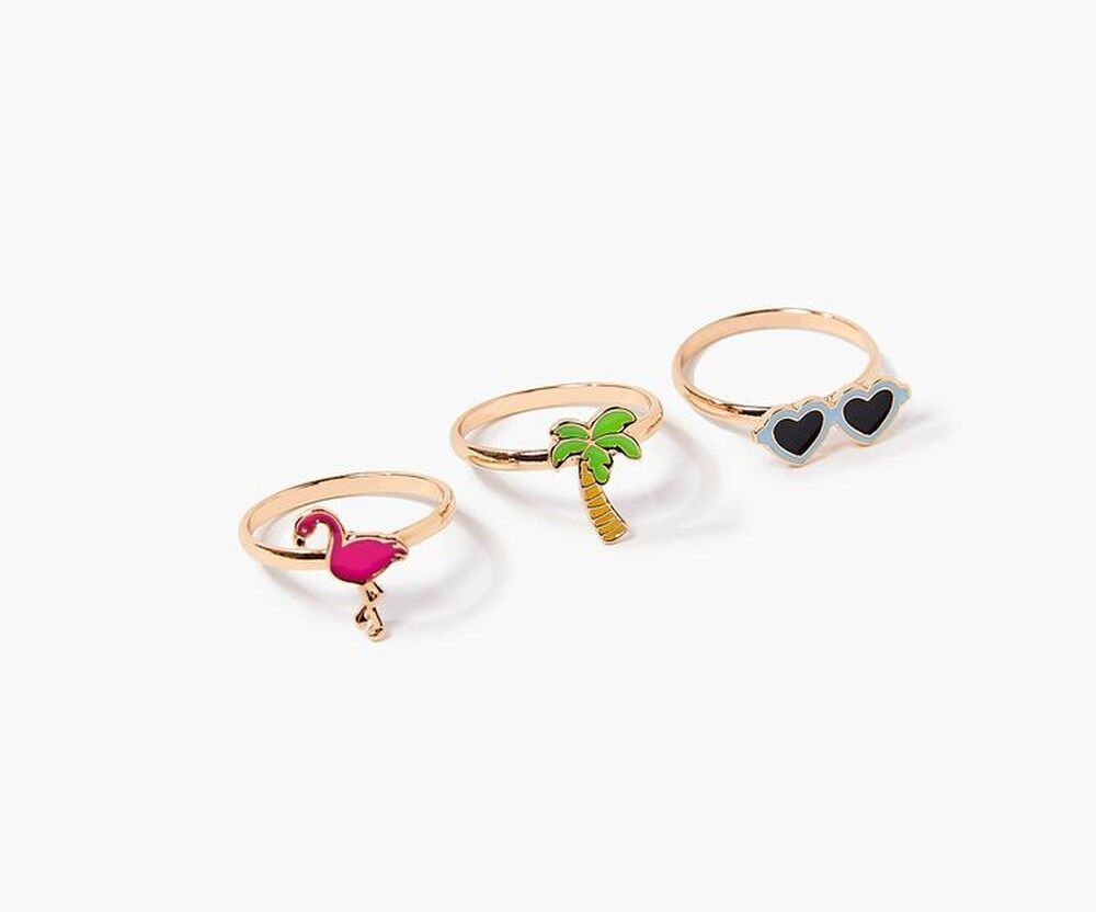 Anillos estilo Verano Forever21 - Talla 6