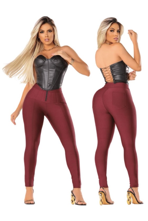 Calça Lipo Vinho