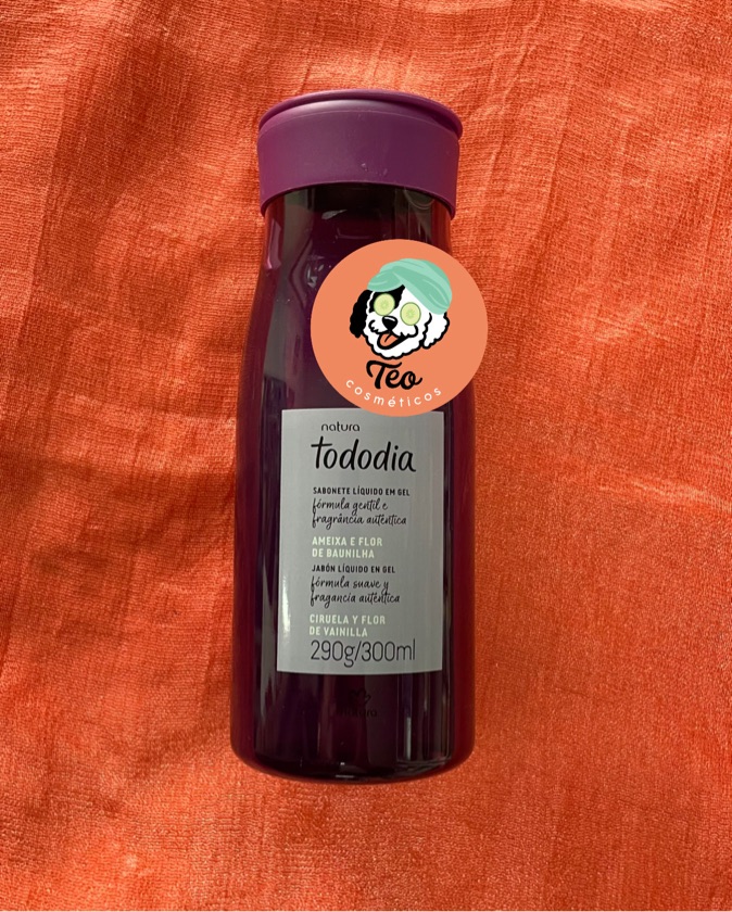 Jabón en gel ciruela y flor de vainilla