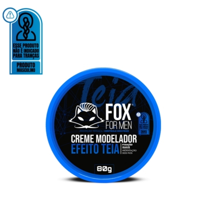 Creme Modelador Efeito Teia 80g Fox For Men