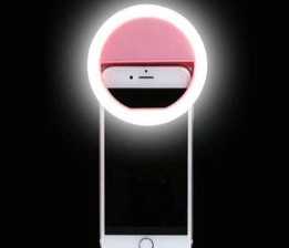 Aro de luz para celular